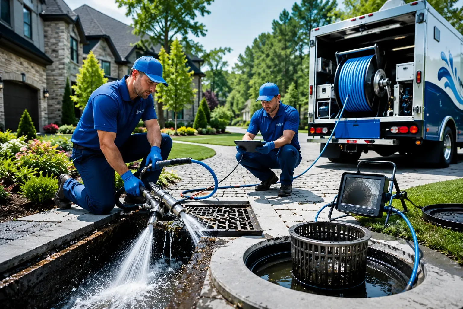 Local outdoor drain cleaning professionals in Paris, MI
