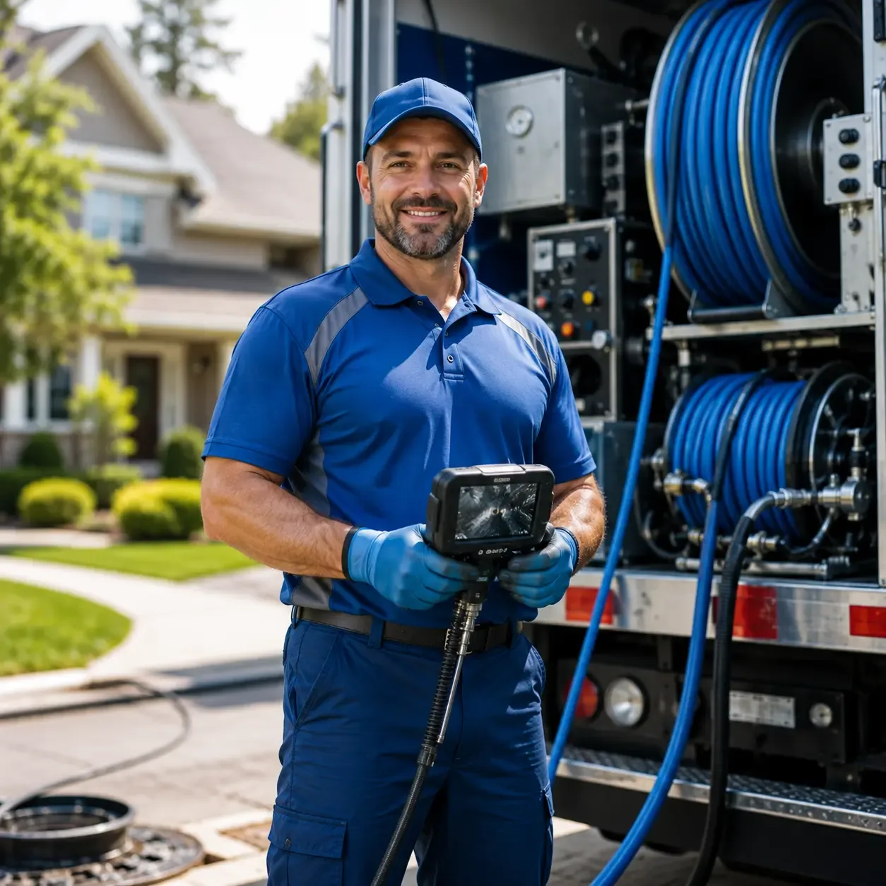 Local outdoor drain cleaning specialists in Paris, MI